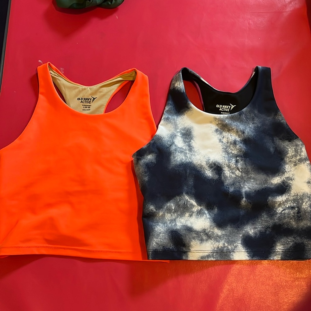 Old navy power-soft longline sports bras